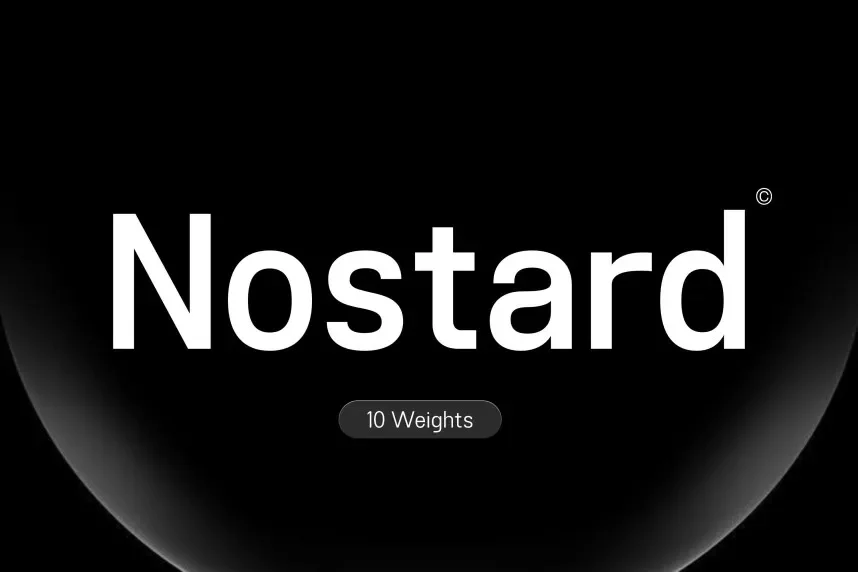 Nostard Font preview 2