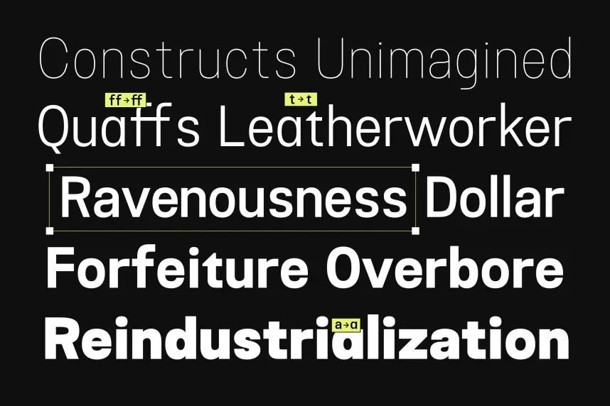 Nostard Font preview 5