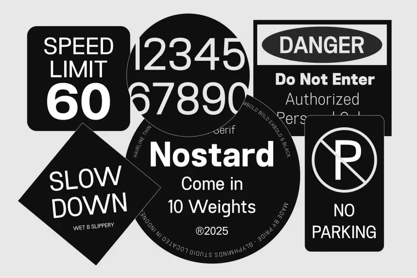 Nostard Font preview 6