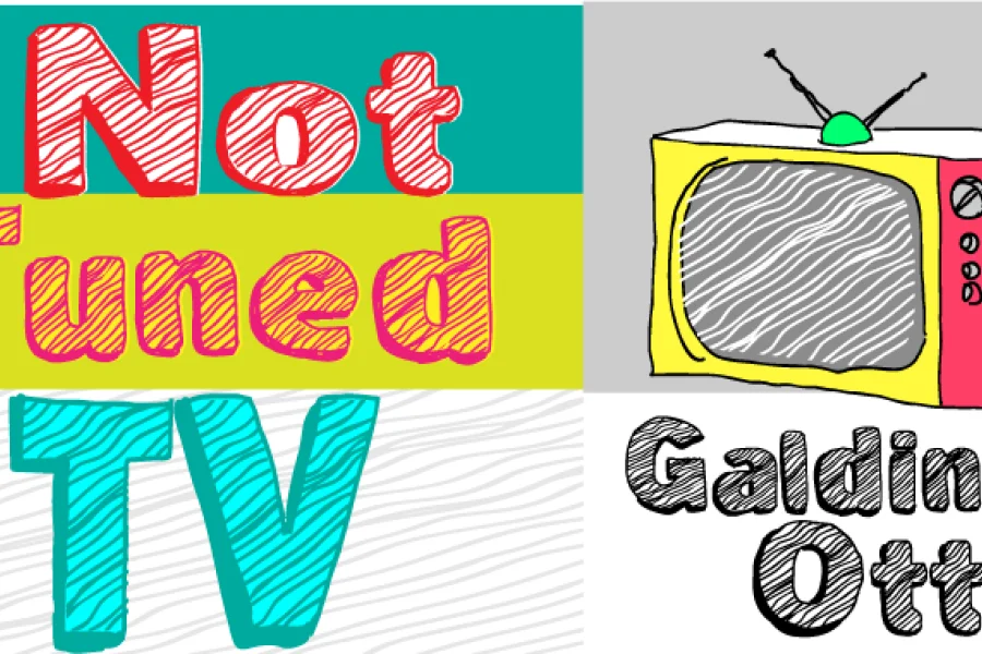 Not Tuned TV Font