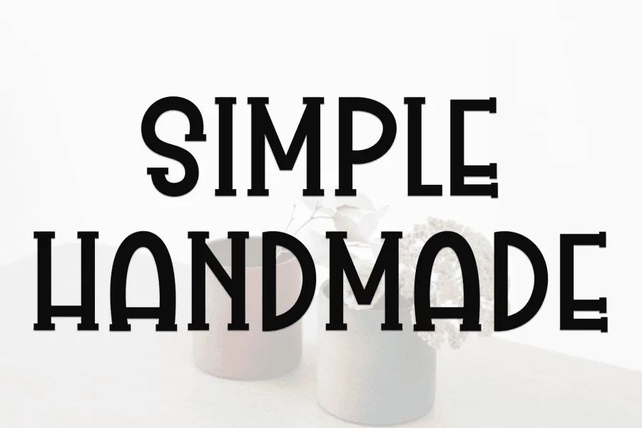 Note Bold Font preview 4