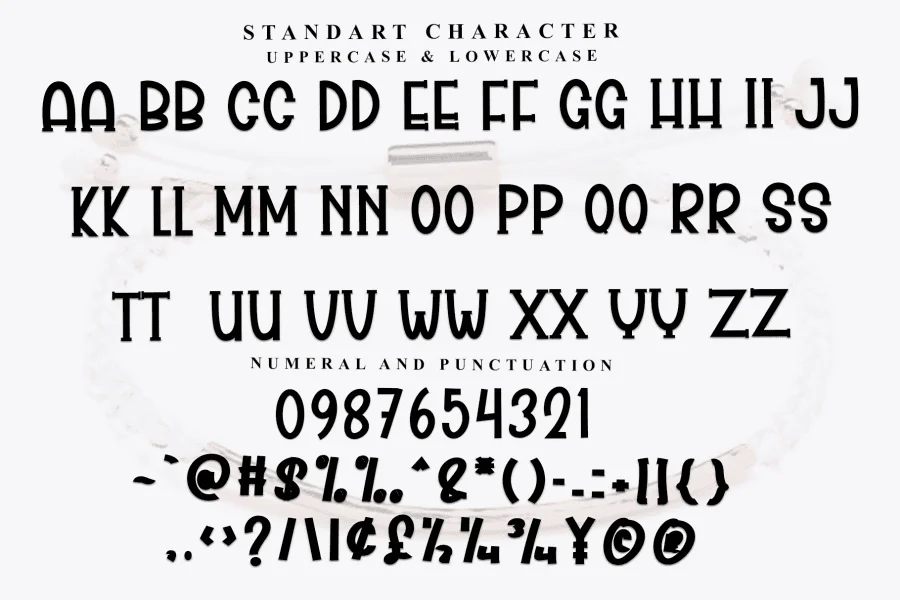 Note Bold Font preview 5