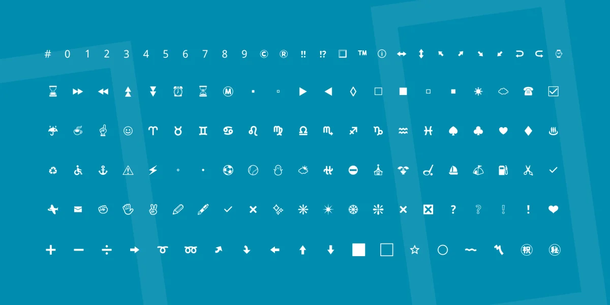 Noto Emoji Font