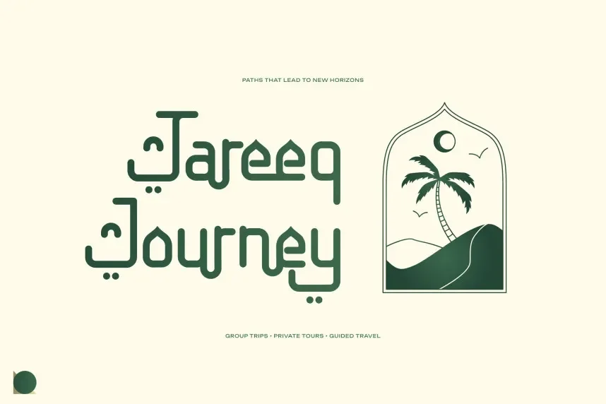 Nouriyah | Arabic Typeface preview 3