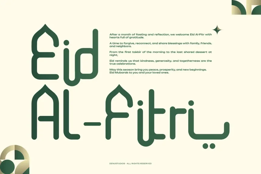 Nouriyah | Arabic Typeface preview 6