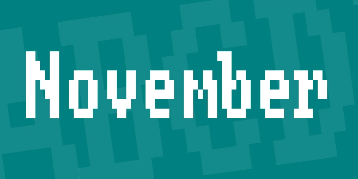 November Font