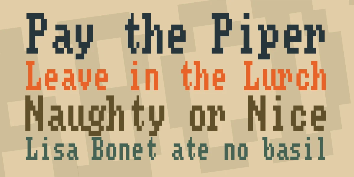 November Font preview 2