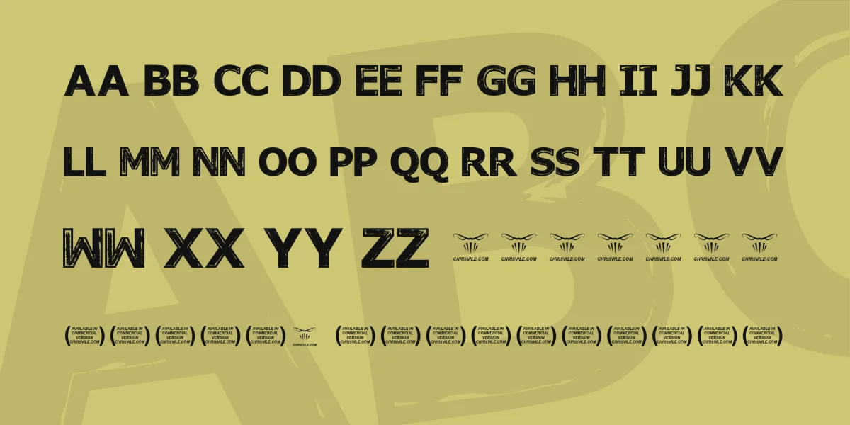 November Mornings Font preview 3