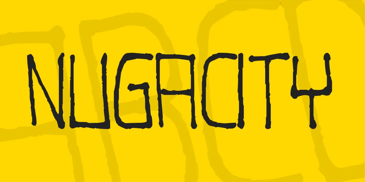 Nugacity Font