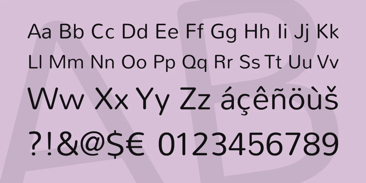 Nunito Font Family preview 4