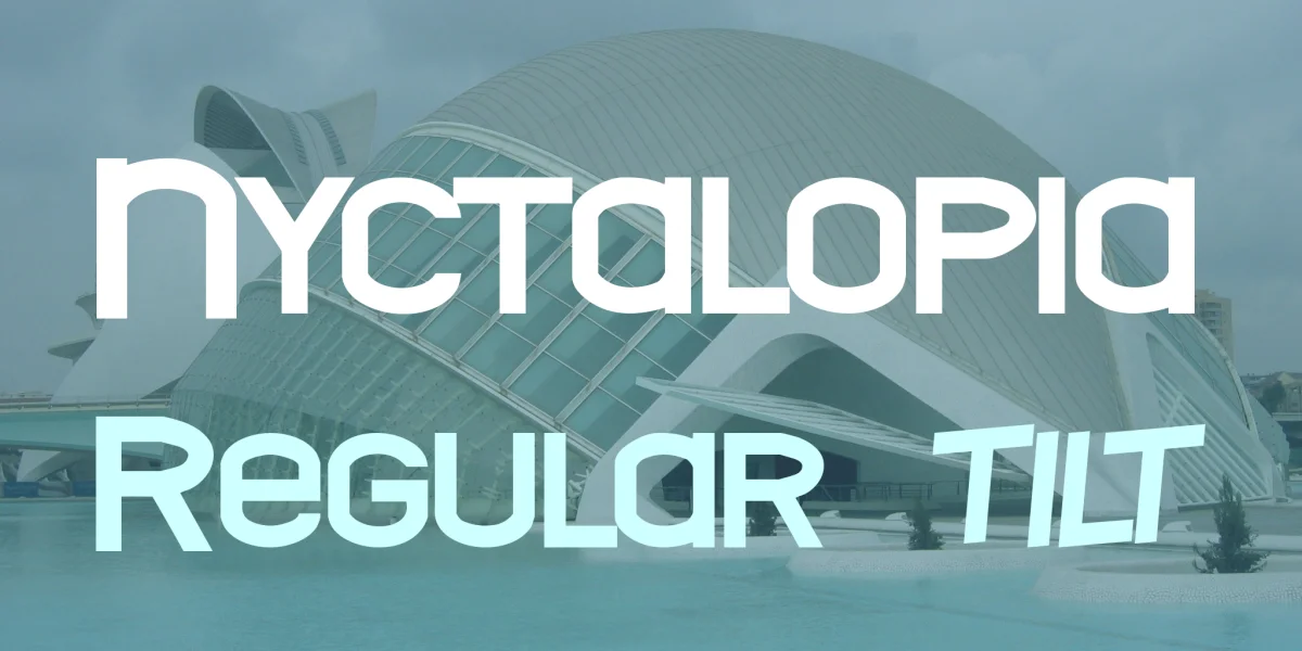 Nyctalopia Font Family