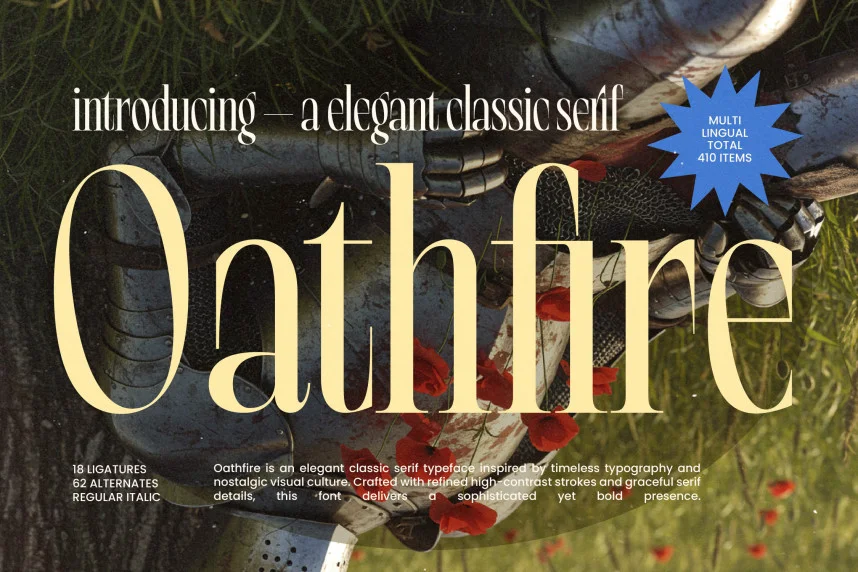 Oathfire Font