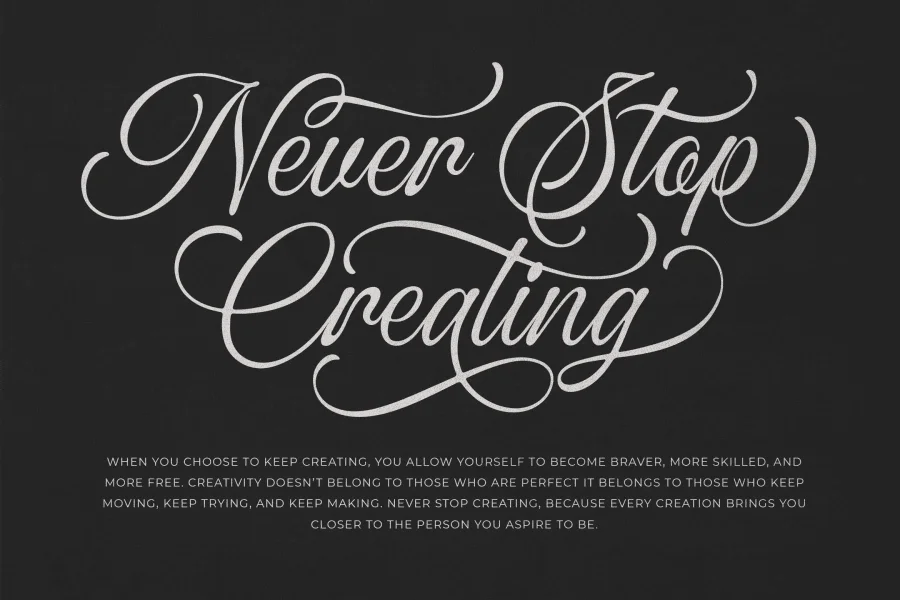 Ocean Delight Font preview 5