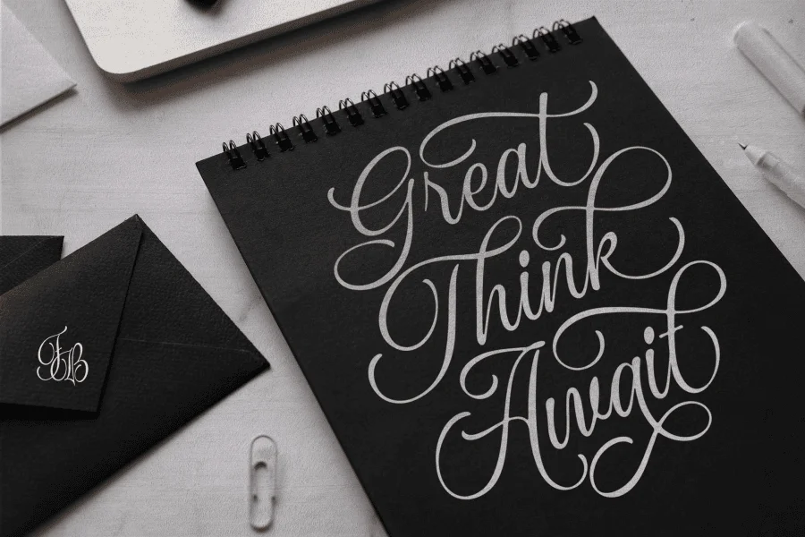 Ocean Delight Font preview 6