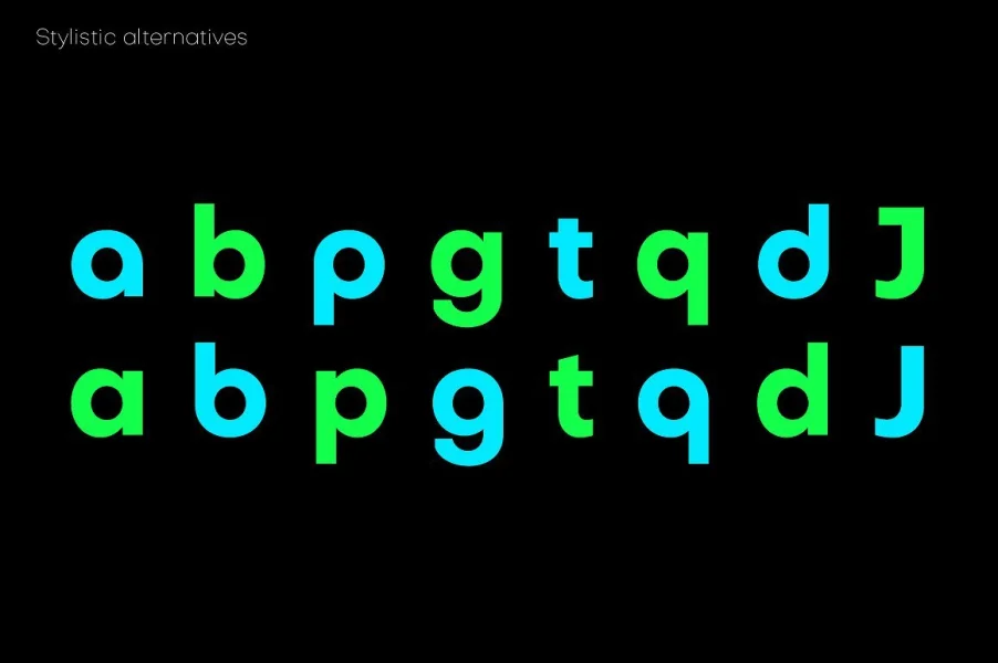 Octarine Font Family preview 9