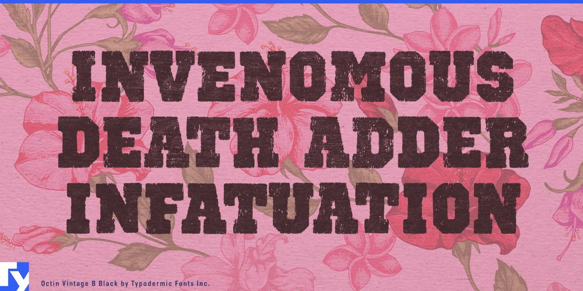 Octin Vintage Font preview 3