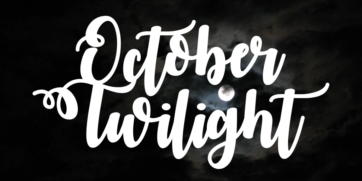 October Twilight Font