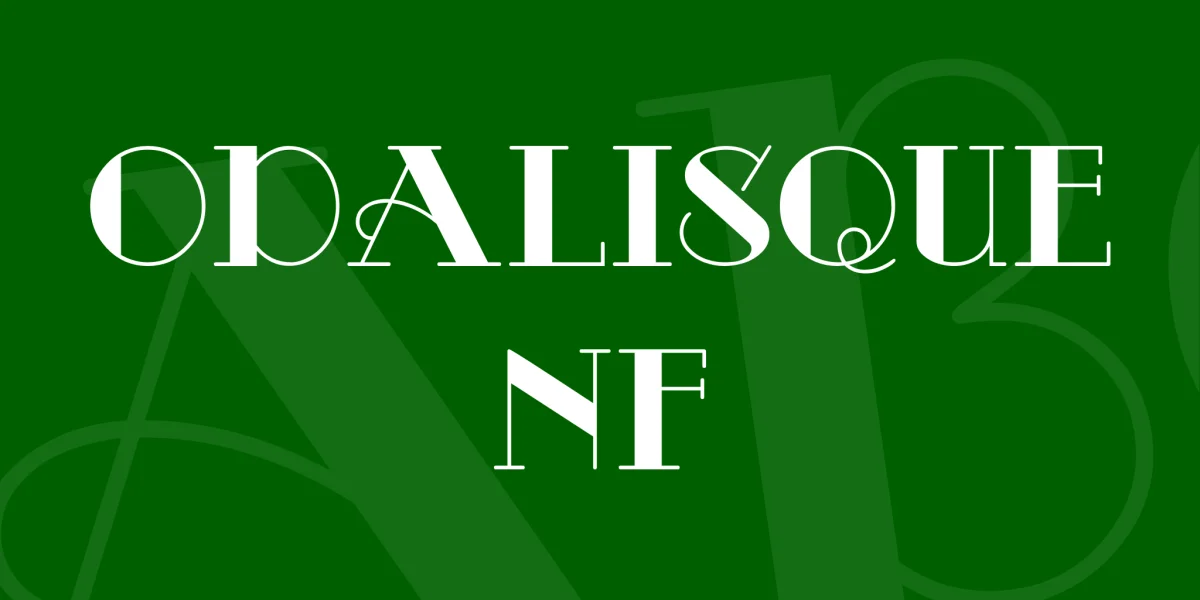 Odalisque NF Font