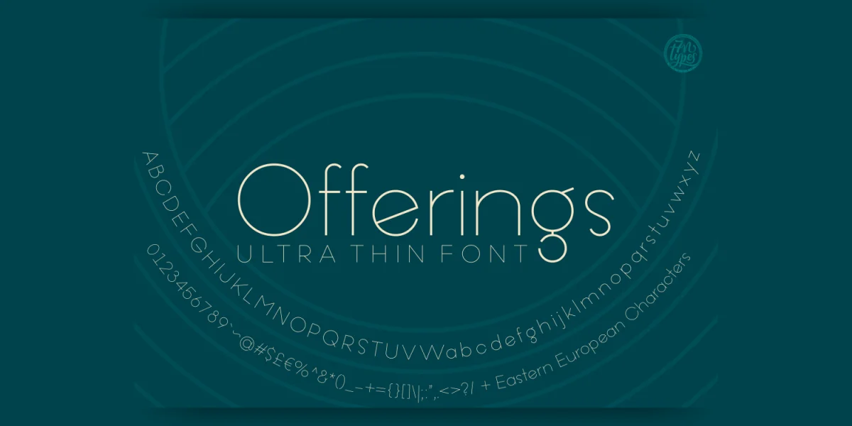 Offerings Font Family
