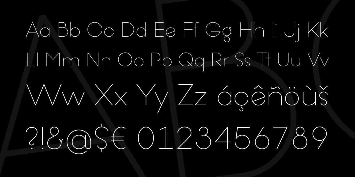Offerings Font Family preview 2