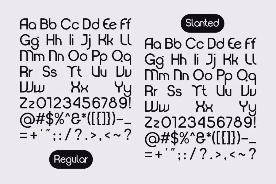 Ogelo DEMO Font preview 5