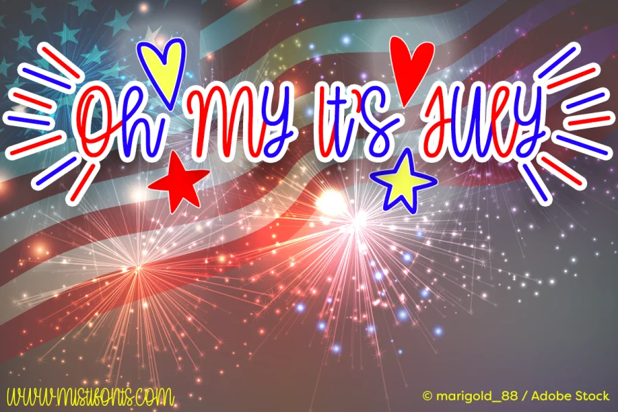 Oh My Its July Font