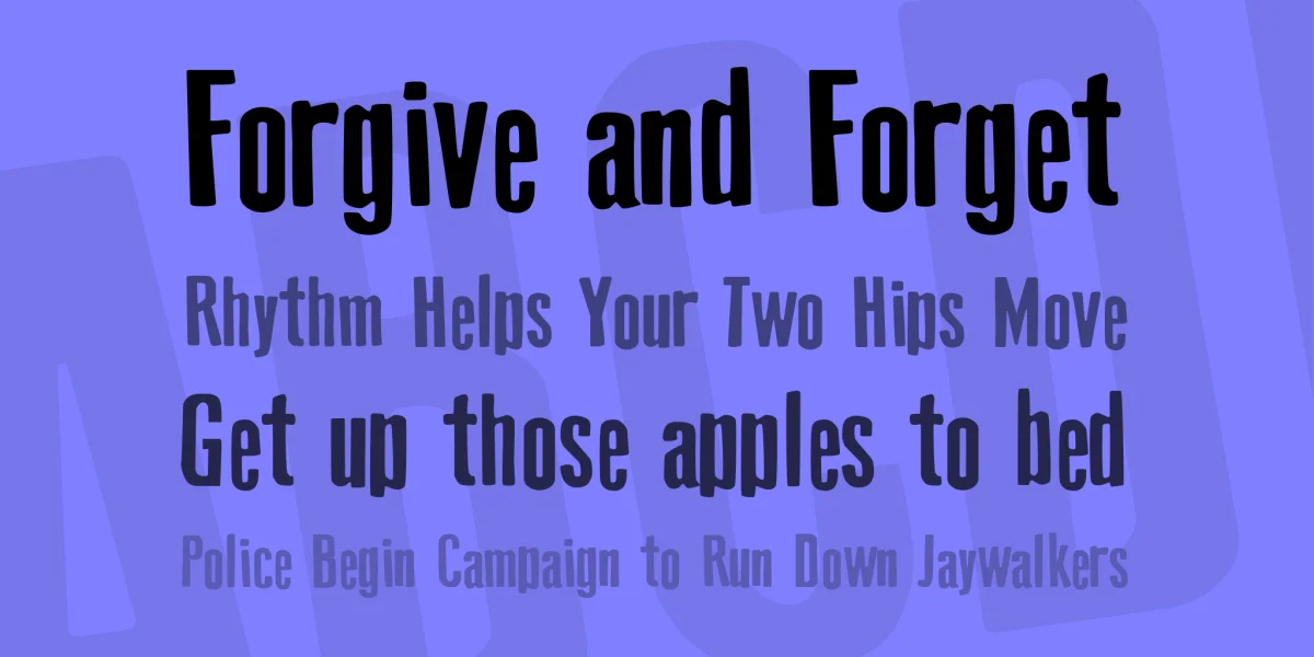 Old Press Original Font preview 2