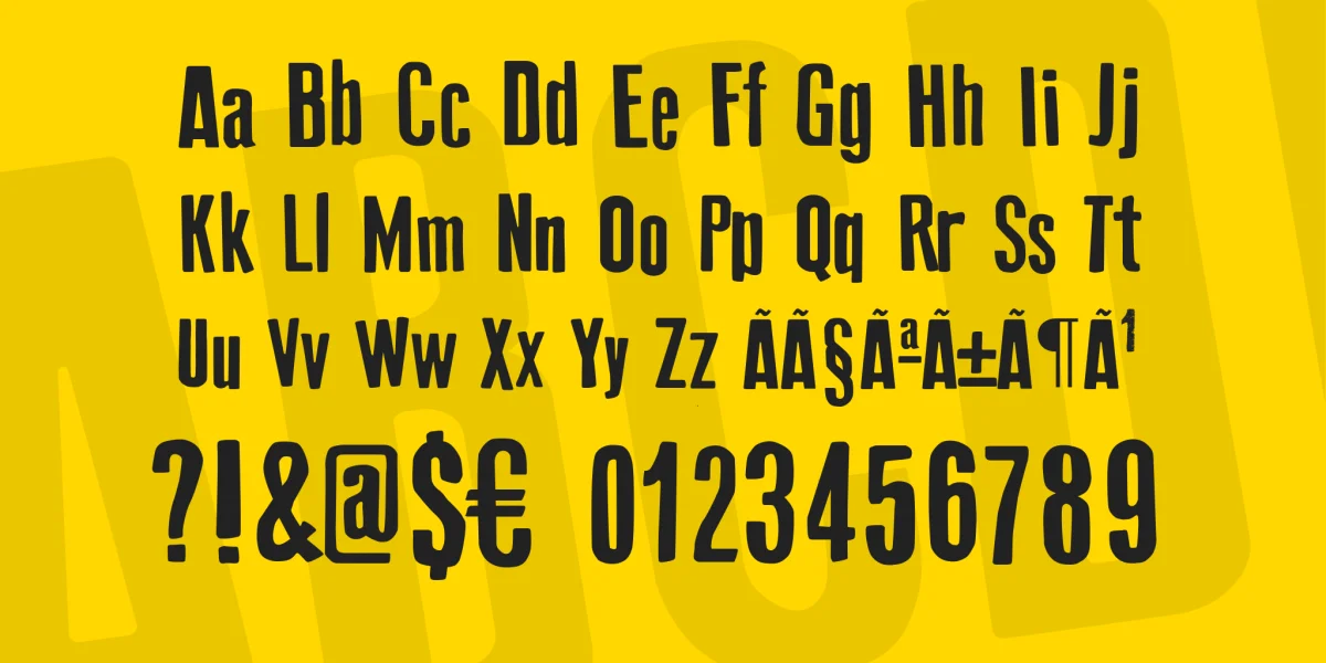 Old Press Original Font preview 4