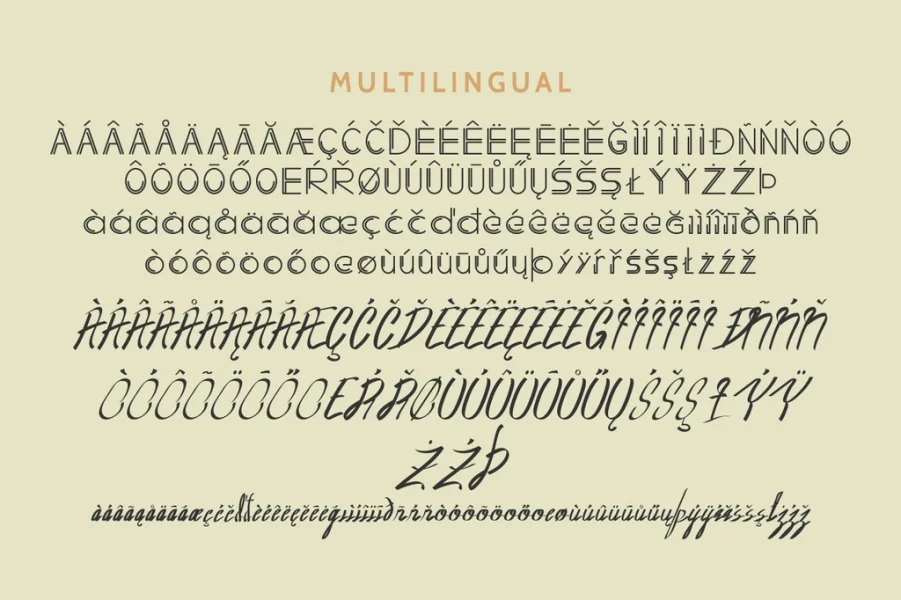 Oldwin Demo Font Family preview 9