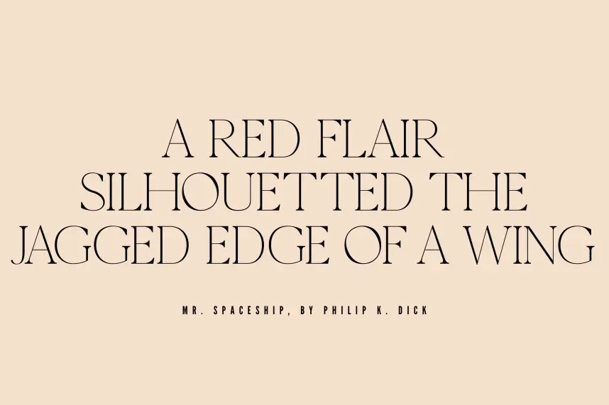 Oliver Font preview 6