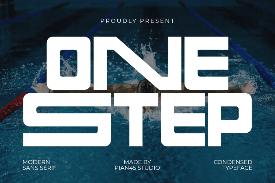 One Step Font