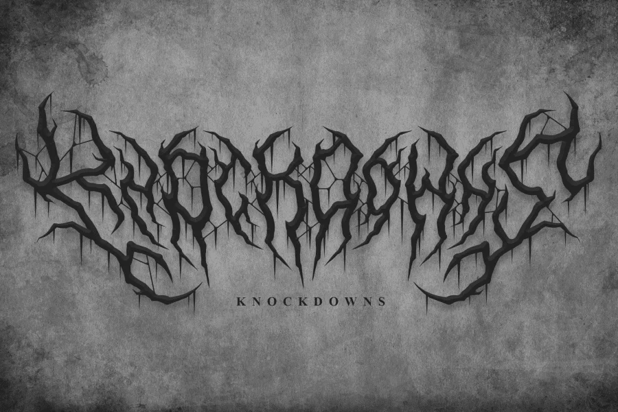 Onerock Font preview 13