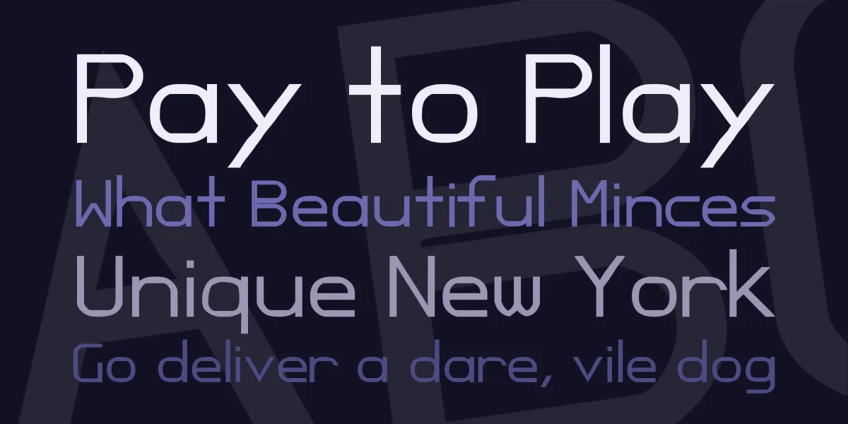 Opossum Font preview 2