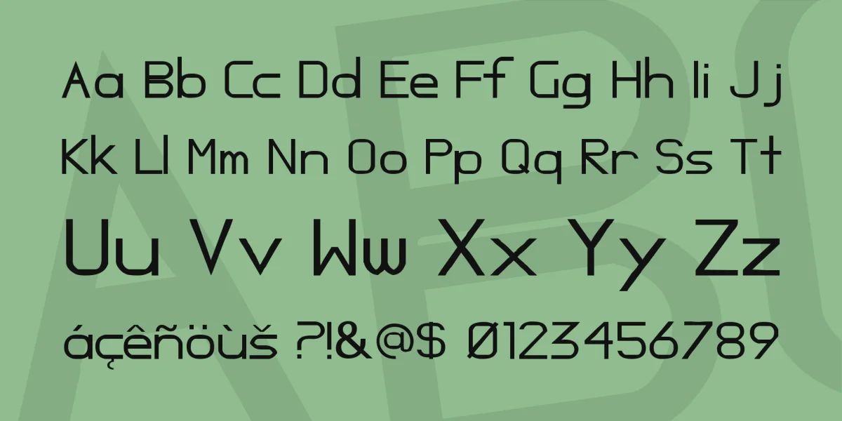 Opossum Font preview 4
