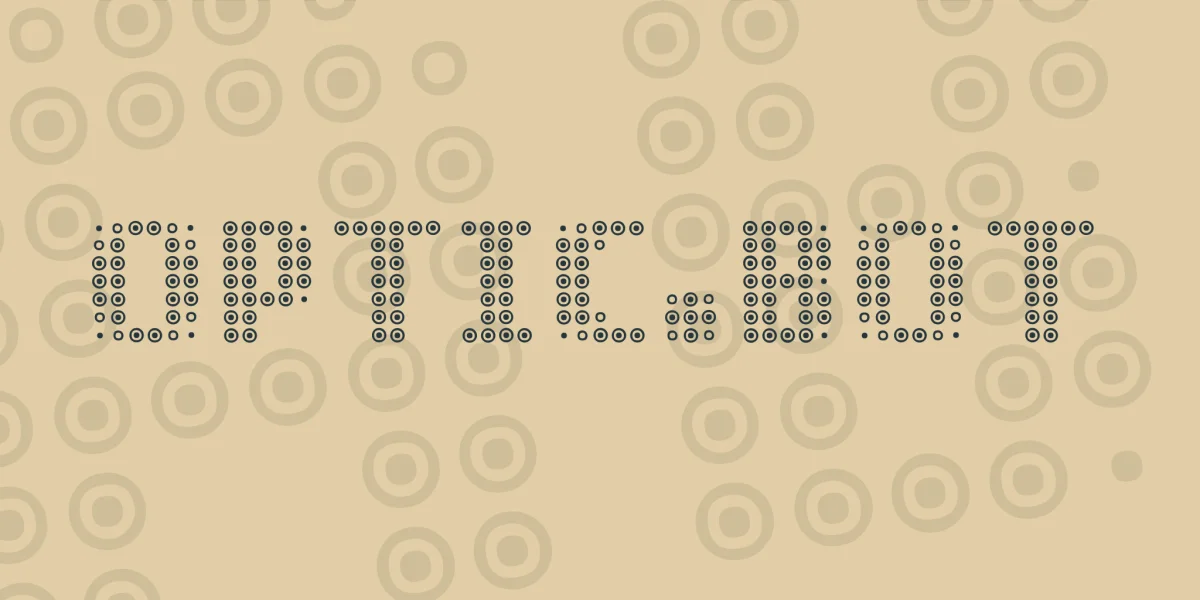 OPTIC.BOT Font