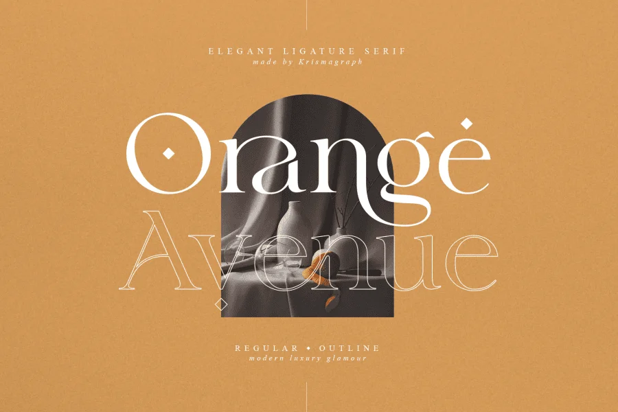 Orange Avenue DEMO Font Family