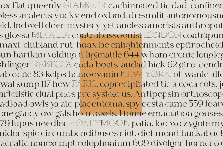Orange Avenue DEMO Font Family preview 7