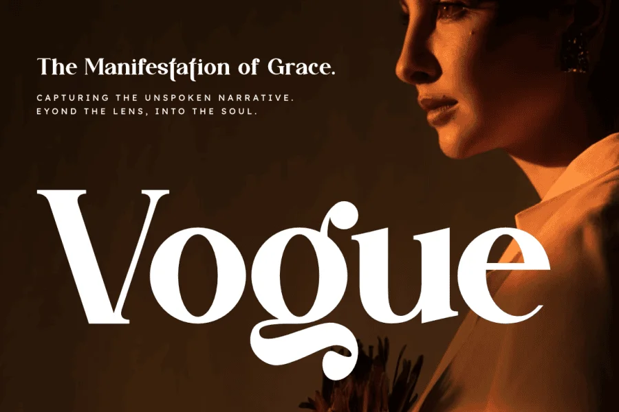 Orange Vintage Font preview 8