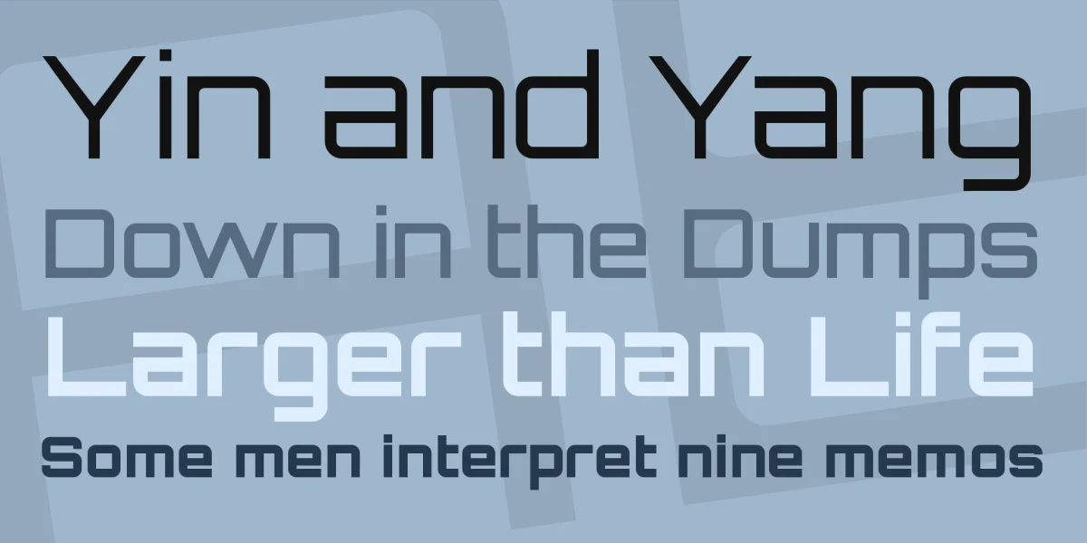 Orbitron Font Family preview 7
