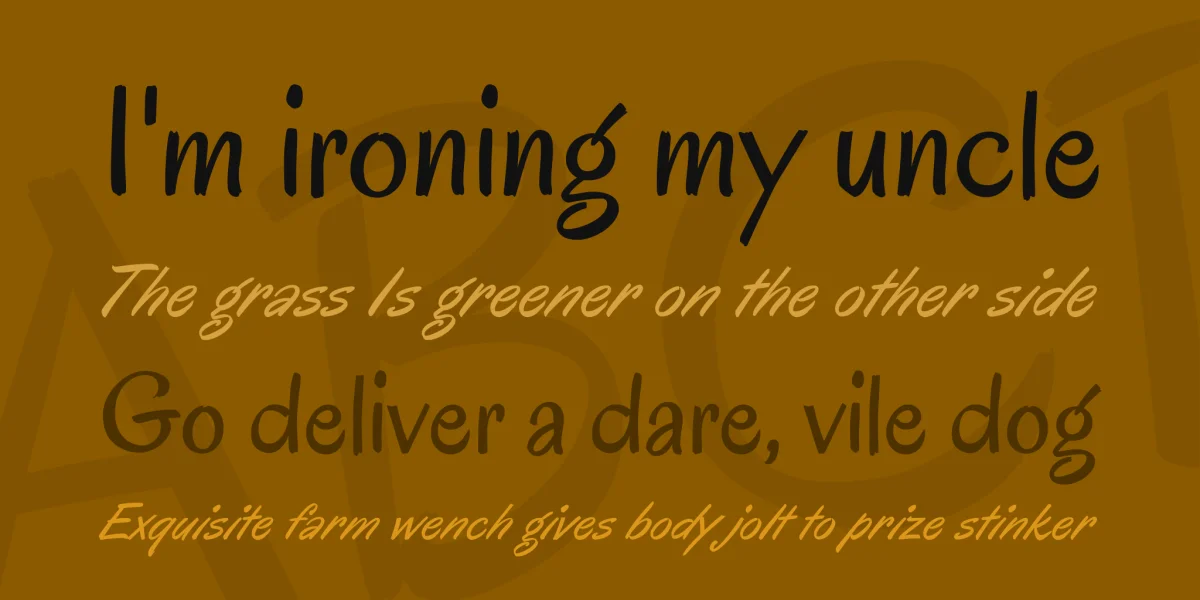 Oregano Font Family preview 2