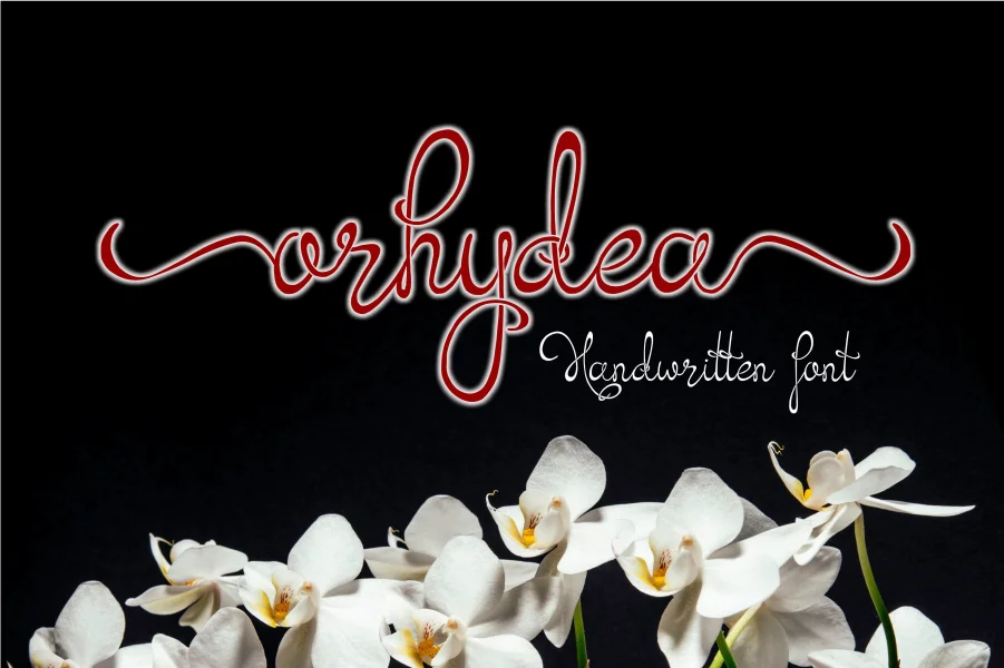 Orhydea Font preview 4