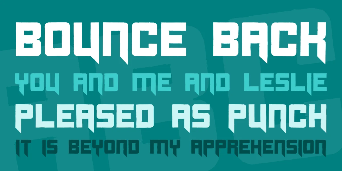 Origicide Font preview 2