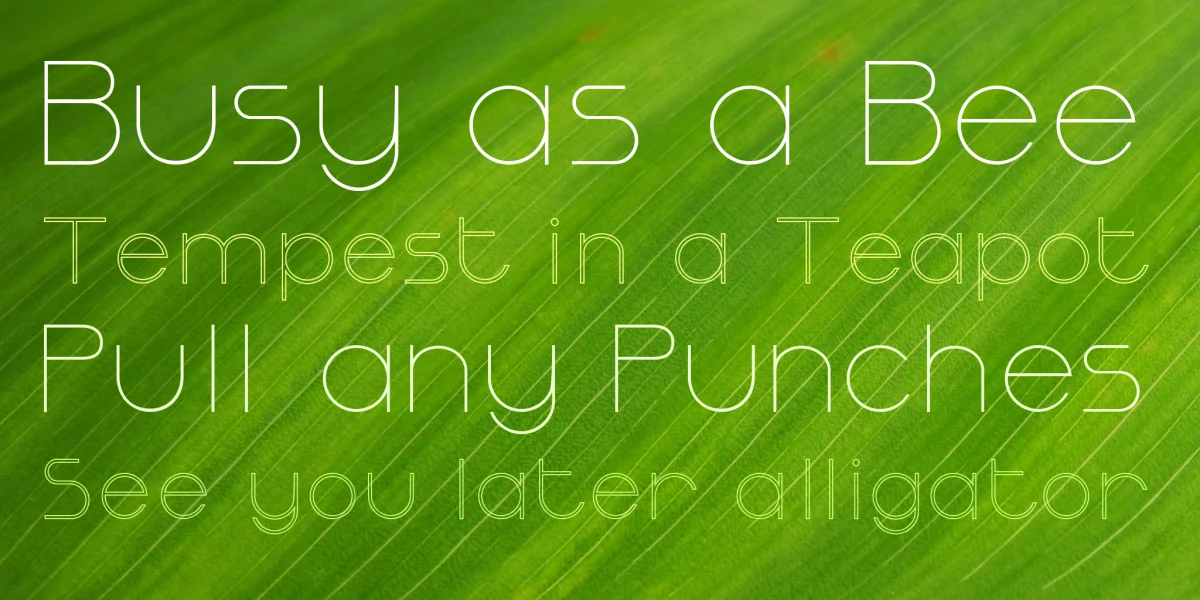 Ormont Font Family preview 2