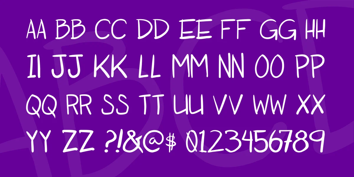 Otaku Rant Font Family preview 5