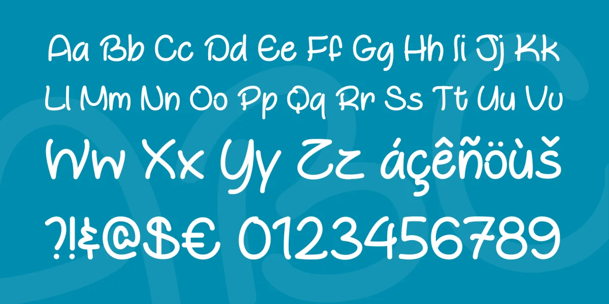 Otterly Adorable Font preview 3