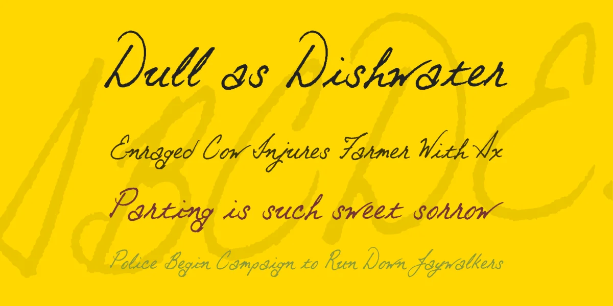 Otto Font preview 2