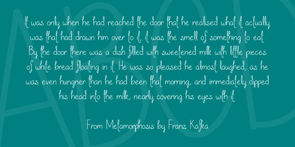 Our lil secret forever Font preview 4
