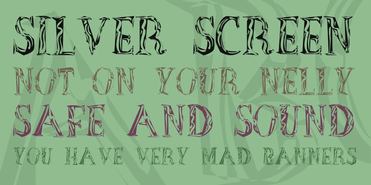 OutOfAfrica Font preview 2