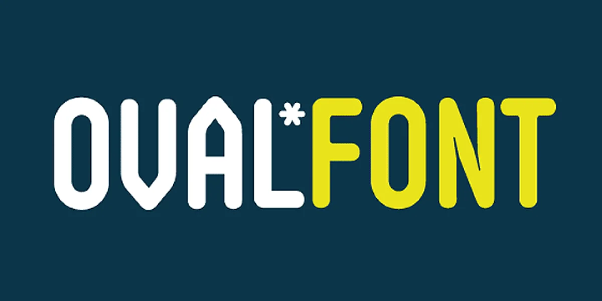 Oval Font Family