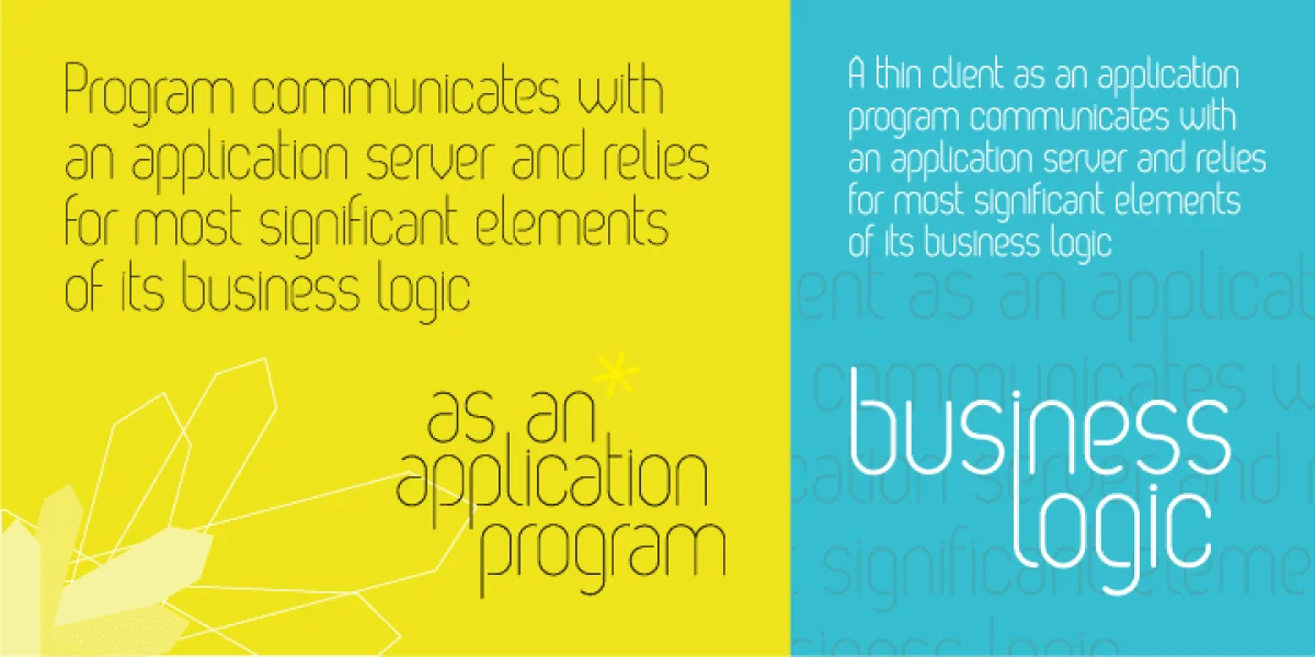 Oval Font Family preview 5